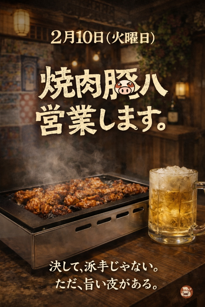 2月10日（火）営業。